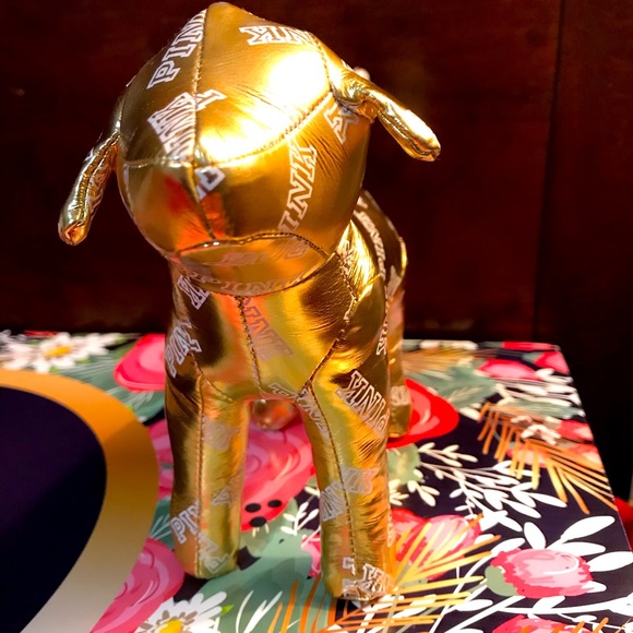 Pink by Victoria’s Secret Golden logo Dog